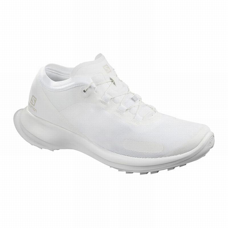 SALOMON UK SENSE FEEL - Mens Trail Running Shoes White,FWRE83697